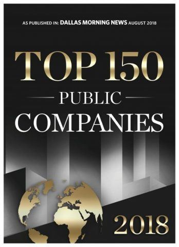 top 150 public companies