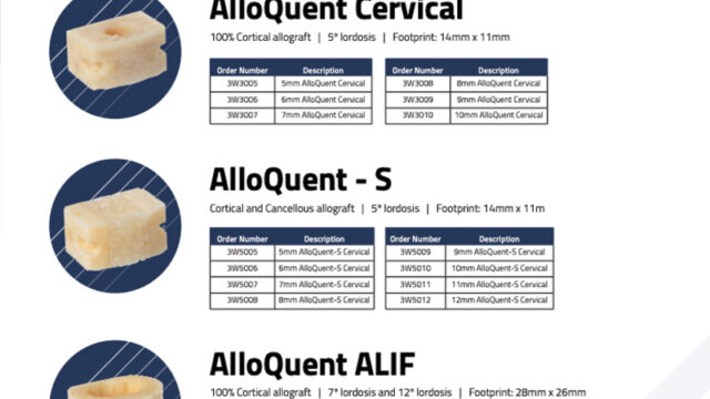 AlloQuent Structural Allograft brochure