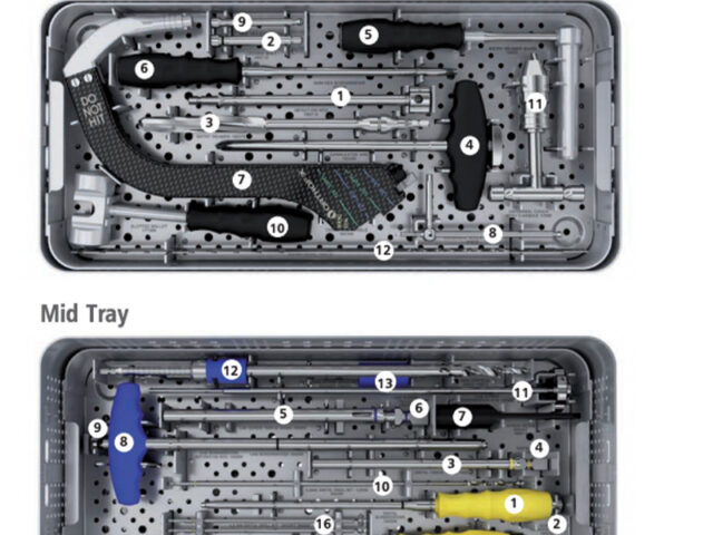 Chimaera Hip Fracture System instrument tray