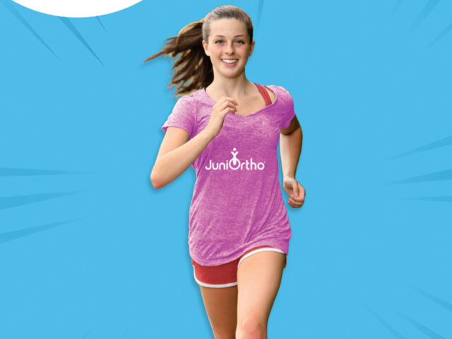 Teen running