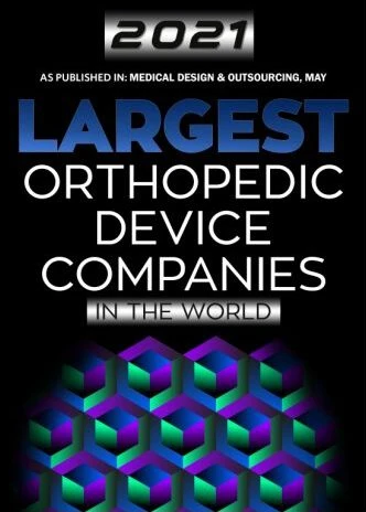 Award 2021 - Largest - Orthopedic - Device companies