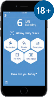 MyHEXplan application on mobile phone